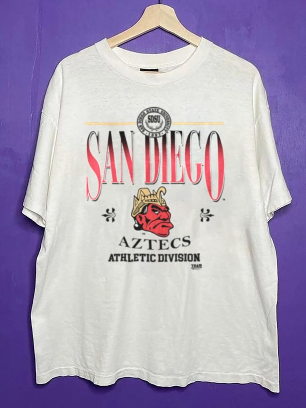 Vintage 90s San Diego State University SDSU Shirt, San Diego State University